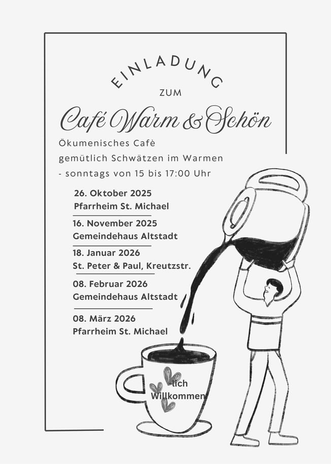 Café warm und schön